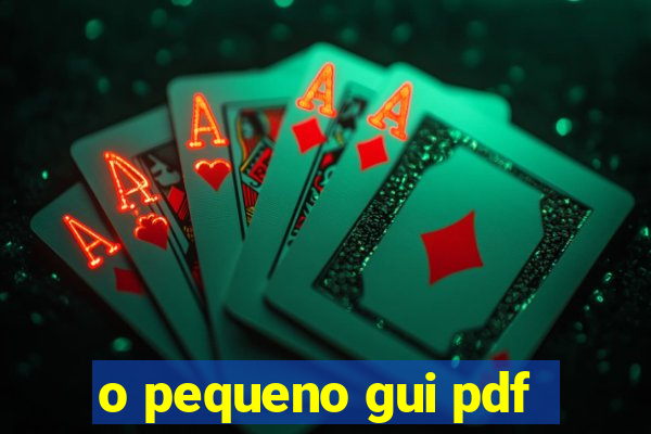 o pequeno gui pdf